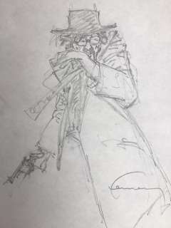 Hermann - Crayonné original - Projet de couverture intégrale de Jeremiah | Catawiki