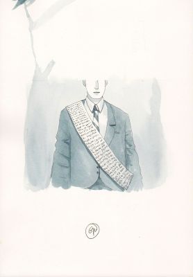 Gipi | Repubblica – Illustrazione n.237 | Tavole Originali
