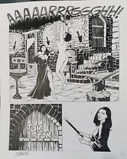 John Doe - Elisabetta Barletta - Tavola originale - Loose page - Unique copy