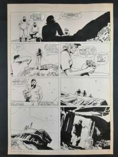 Capitan Erik - A. Micheluzzi - tavola originale "Nel Mar dei Sargassi" - Loose page - (1981) | Catawiki