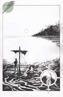 Chris Mooneyham - Five Ghosts Issue 10 Page Cover