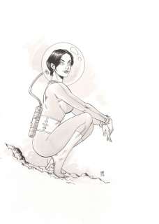 Paradi (Louis) | Illustration Ã  l’encre de Chine et au lavis s… | Banque Dessinée