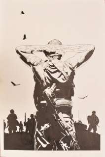 Bradstreet Tim | The Punisher - Planche originale de la couverture du Comics "The Punisher" MAX Comics, Issue 42, Part 6 "Man of - (2007) | Catawiki