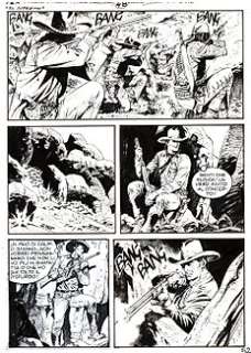 Maurizio Dotti | Tex n. 637 - 2x Tavola Originale "El Supremo" Dotti - Page volante - (2013) | Catawiki