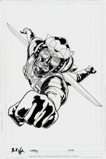 Tony Harris Tom  Feister - Ex machina #3 p 1 splash (2004)