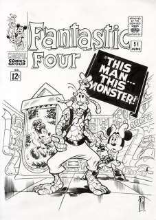 temporary #8 - 086 – Paolo Mottura – “Fantastic Four” #29 – copertina variant