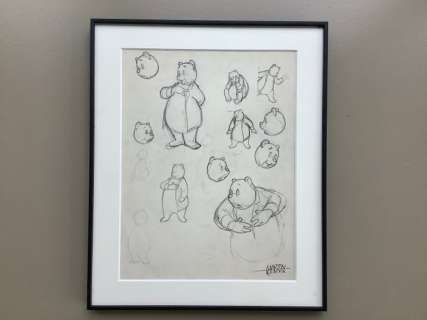 Toonder, Marten | Toonder, Marten - Originele schetsen - Heer Bommel - (1960) | Catawiki