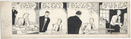 Frank King | King – Gasoline Alley Original Daily Strip 8/12/1941 NO RESERVE! | Russ Cochran