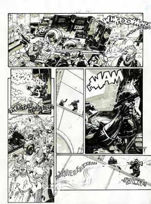 R.M. Guera | “Judge Dreed: Tunnels – part I” – 2000 AD #2439 – tav.04 | Cart Gallery