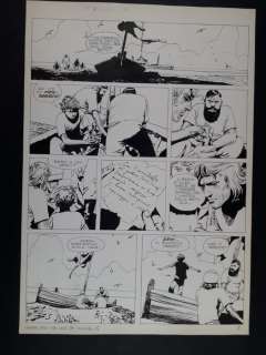 A. Micheluzzi | Capitan Erik - A. Micheluzzi - tavola originale "Nel Mar dei Sargassi" - Page volante - (1981) | Catawiki