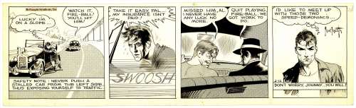 Frank Frazetta | Frazetta - Johnny Comet, 2/12/1952 | Russ Cochran