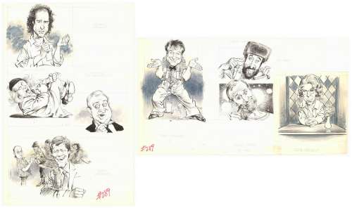 Mort Drucker | Drucker - Comedians, MAD #289 | Russ Cochran