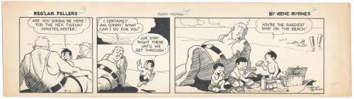 Gene Byrnes | Byrnes - Reg’lar Fellers 9/11/1930s | Russ Cochran