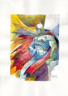 Enrique Breccia | “Batman” – illustrazione | Cart Gallery