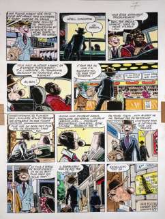 Dimitri | Dimitri - Planche originale couleur - Le Goulag T12 - Halte Ã  la viscère (planche 7) - (1992) | Catawiki