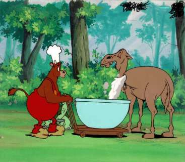 Wil Raymakers, Thijs Wilms | Boes - Originele handgeschilderde tekenfilmcel met achtergrond - (1987/1988) | Catawiki