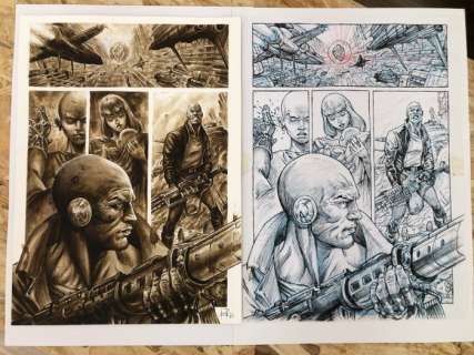 Juapi Coffee Artist - Original Coffee Painting & Sketch - JUAN GIMÉNEZ (Tribute) (2020)