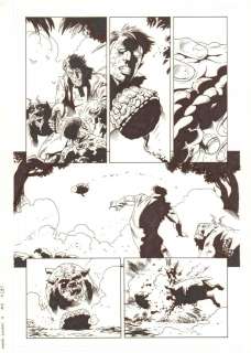 Kev Walker - Marvel Zombies 3 #4 P.14 - Machine Man Blows Up Zombie Lockjaw - 2009