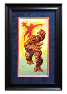 The Thing/Human Torch Original Painting by Joe Jusko | Diamond Galleries