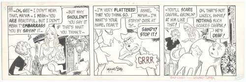 Leonard Starr | Starr - LITTLE ORPHAN ANNIE Daily Strip (5/5/1981) | Russ Cochran