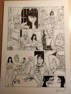 Di Caro, Gabriele | Di Caro, Gabriele - Planche originale - Les Arcanes de la maison Fleury T1 - Le Rossignol - (2020) | Catawiki