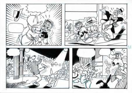 Esteban | Esteban - Original Comic Page - Donald Duck | Catawiki