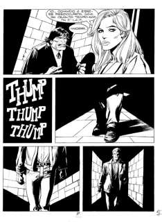 Corrado Roi | Martin Mystère n. 90 - C. Roi - Tavola Originale "il Cuore di Christopher" - Page volante - Exemplaire unique - (1989) | Catawiki