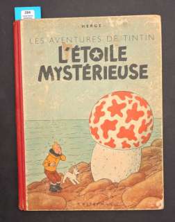 Â«L’Etoile MystérieuseÂ». Casterman 1943. Seconde édition couleurs. 4e plat | Tessier Sarrou