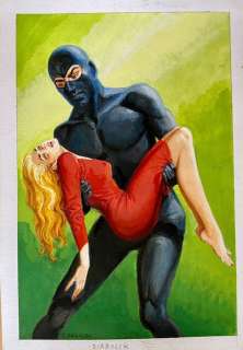 Severino Baraldi | Diabolik - Severino Baraldi - illustrazione originale - Page volante | Catawiki