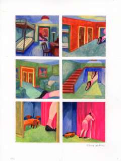 Elene Usdin - Secret Room – Histoire complète – Planches originales 1 à 6