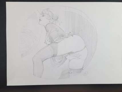 Leone Frollo | Leone Frollo - La Cameriera impertinente - Page volante - EO | Catawiki