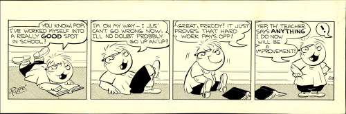 Rupert "Rupe" Baldwin | Rupe - FREDDY, Daily (05/09/1957) | Russ Cochran