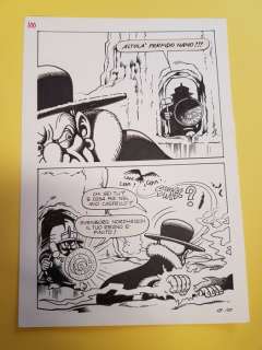 Magnus (Roberto Raviola) | Magnus, Compagnia della Forca n° 18 - Tavola Originale pag. 100 con lettering con golia - Page volante - Exemplaire unique - (1977) | Catawiki