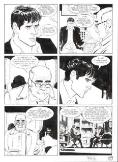 Giorgio Pontrelli | Maxi Dylan Dog Old Boy n. 23 - Tavola Originale "a volte non ritornano" G.Pontrelli - Page volante - EO - (2015) | Catawiki