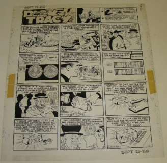 2301: CHESTER GOULD. DICK TRACY. SUNDAY PAGE. | Weiss Auctions