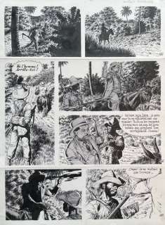 Auclair, Claude | Auclair, Claude - Originele pagina - Le sang du flamboyant - (1985) | Catawiki