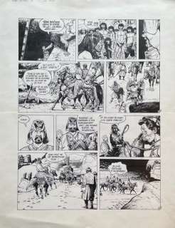 Franz | Franz - Originele pagina - Poupée d’Ivoire T.3 - La reine oubliée - (1990) | Catawiki