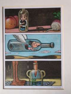 Tirabosco, Tom | Tirabosco, Tom - Planche originale couleur - La Vie en verre - (2004) | Catawiki