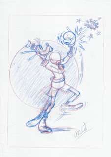 Millet | Goofy - Millet - DIN A3 - Original Sketch Drawing | Catawiki