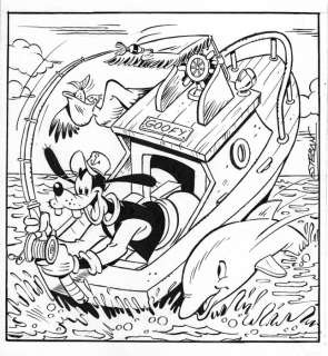 Esteban | Goofy - Esteban - Original drawing - Size: 18 x 23 cm | Catawiki