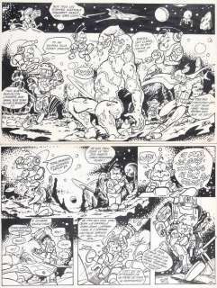 Crisse | Casque Noir, planche n°2 Ã  l’encre de Chine … | Millon