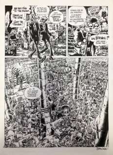 Julien Cdm | Julien CDM - Planche originale - The Zumbies T2 - Heavy Rock Contest - (2012) | Catawiki