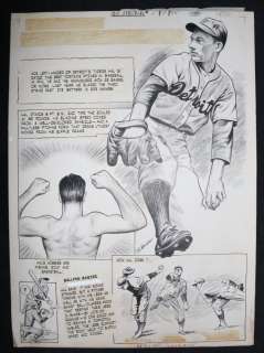 Phil Berube - Jack Armstrong #1 P.45 - La - Pitcher Hal Newhouser of the Detroit Tigers Baseball Profile - 1947 Signed