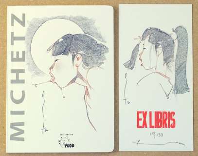 Michetz | Michetz - Artbook + ex-libris + dédicace | Catawiki