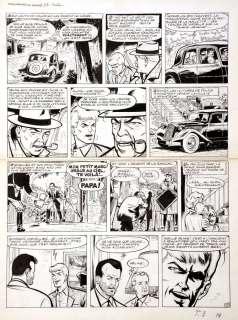 Tibet | Ric Hochet, planche n°27 Ã  l’encre de Chine … | Millon