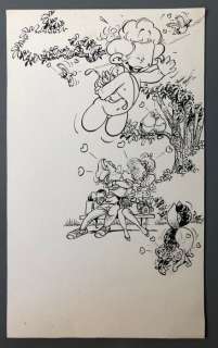 Malik | Malik - Dessin original - Cupidon | Catawiki