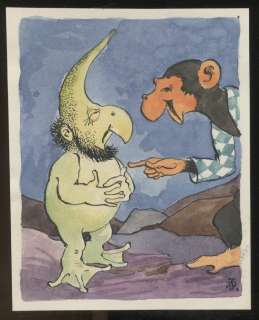 Dulieu, Jean | Dulieu, Jean - Originele aquarel - Paulus de Boskabouter - Gepubliceerd in EVA - (1963) | Catawiki