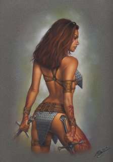 Denis Prenzel | Denis Prenzel - Original drawing Special Edition Red Sonja - Size: 32 x 45 cm - (2021) | Catawiki