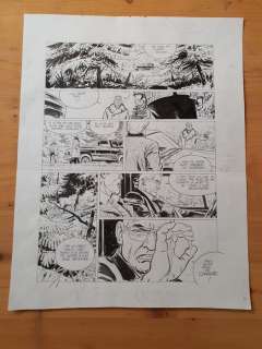 Rouge, Corentin | Rouge, Corentin - Planche originale - XIII Mystery T10 - Calvin Wax - Expo BD Boum Blois - (2016) | Catawiki