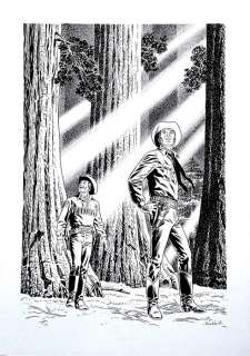 Fabio Civitelli | Tex - Fabio Civitelli Illustrazione originale | Catawiki